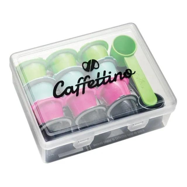 Set 12 Capsulas Recargables Caffettino Cafet. Nespresso 