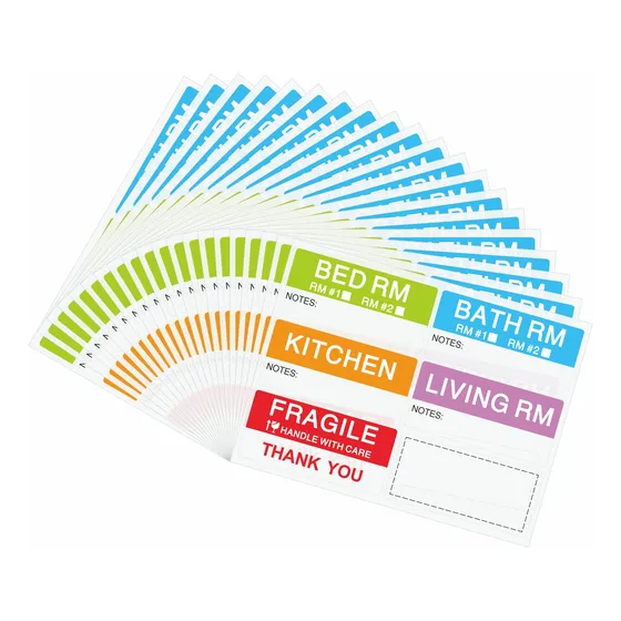 Aleplay 120 Etiqueta Codificacion Color Para Mudanza Casa 5