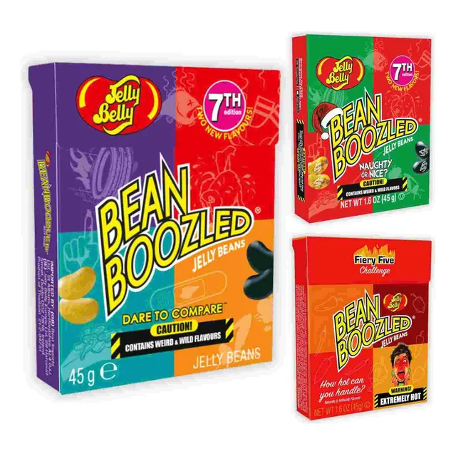 Caja Bean Boozled Jelly Bean Grageas Asquerosas 45g