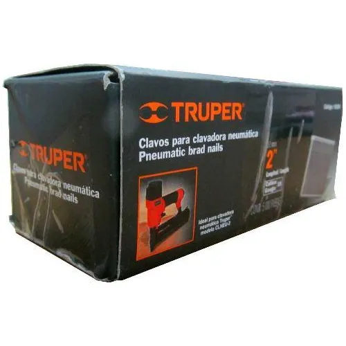 Clavos Para Clavadora Neumat. Truper 5000 U. 50mm 2'' H Y T