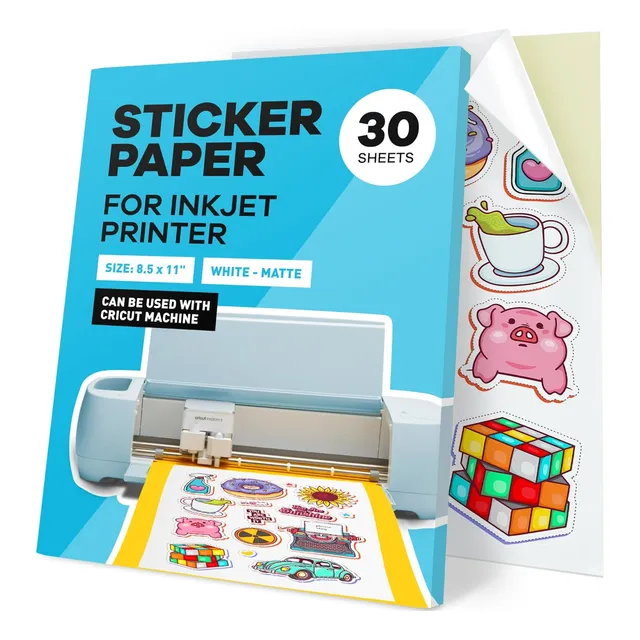 Papel Adhesivo Impresora De Inyección De Tinta Papel A...