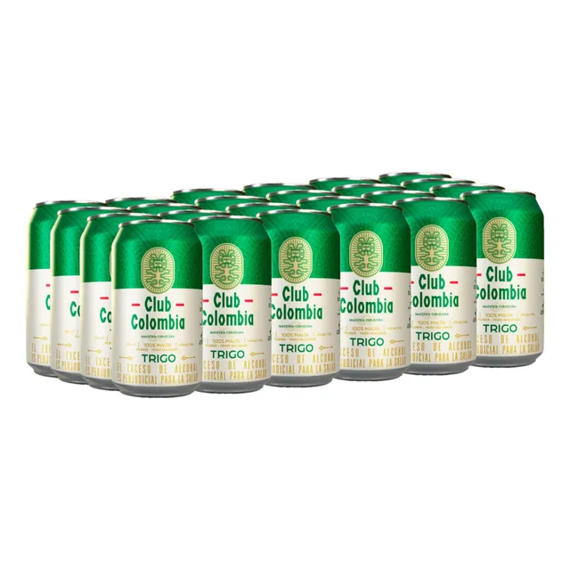 Paca Cerveza Club Trigo-24und - mL a $3500