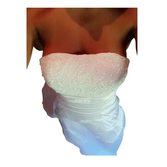 Vestido Novia Shein Faironly Seda Largo Mujer