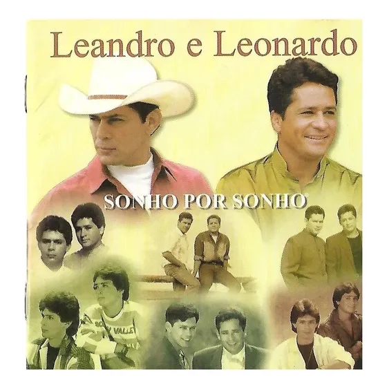 Cd - Leandro E Leonardo - Sonho Por Sonho -1997 Pense Em Mim