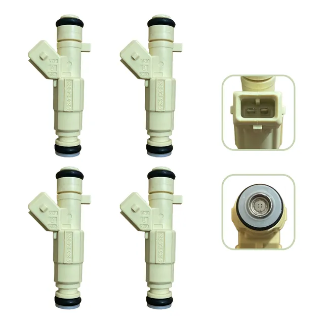 Kit 4 Bico Injetor Renault Sandero Logan Symbol 1.6 8v 16v