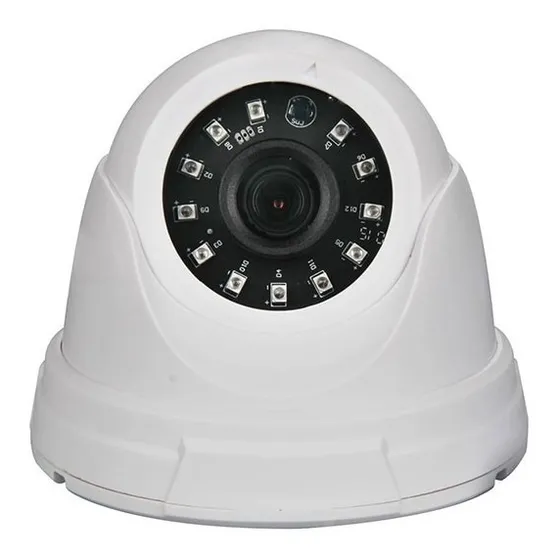 Camara Analógica Domo 720p 4 Modos En 1 Ahd Tvi Cvi Cvbs