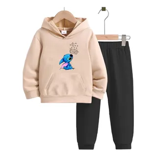 Kit Conjunto Infantil Blusa E Calça Flanelado Lilo Sticth Kit Conjunto Infantil Blusa E Calça Flanelado Lilo Sticth
