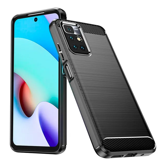 Carcasa Para Xiaomi Los Todos Modelos Acabado Fibra Carbono