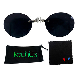Lentes De Morfeo Con Funda De The Matrix Ciberpunk Negro Lentes De Morfeo Con Funda De The Matrix Ciberpunk Negro