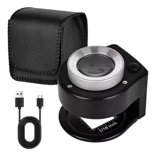 Lâmpada De Aumento Led Com Ampliação De 60x Lâmpada De Aumento Led Com Ampliação De 60x
