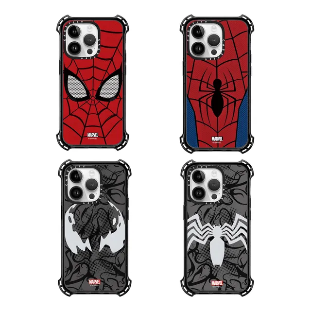 Funda Spiderman Anti Golpes Estilo Casetify Para iPhone 