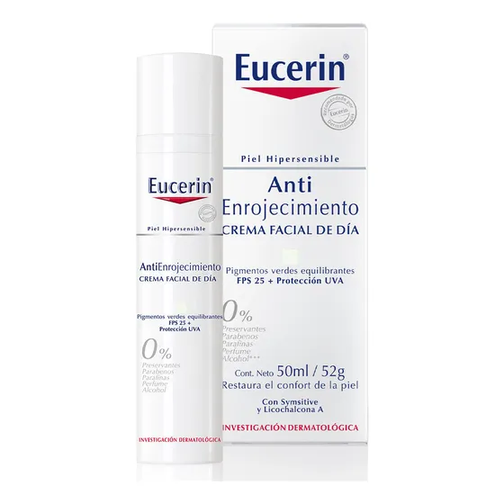 Crema De Día Eucerin Antienrojecimiento Fps 25 X 50 Ml