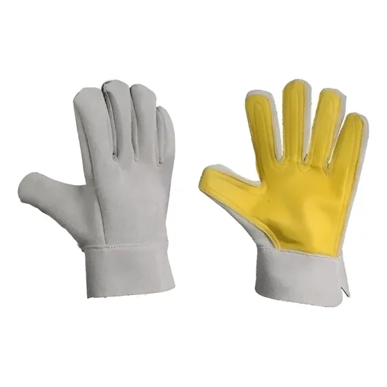 Guantes Tipo Ingeniero En Carnaza Reforzado En Vaqueta