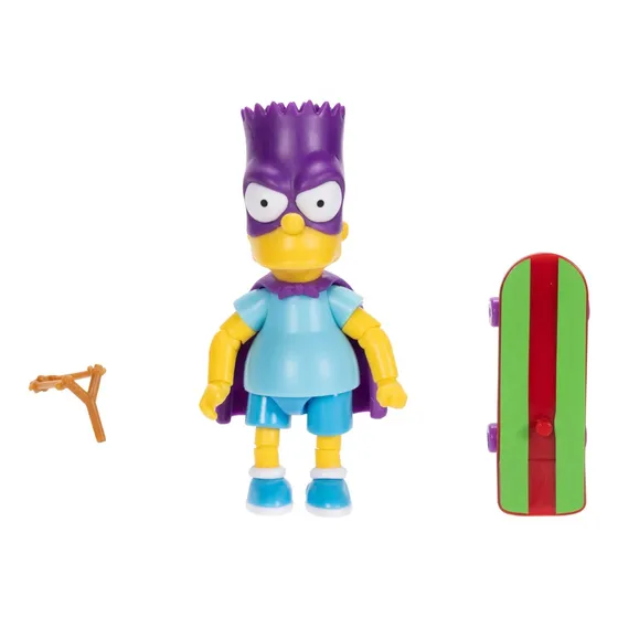 Los Simpsons - Figura Bartman De 13 Cm Totalmente Articulada