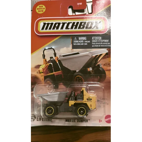 Matchbox Construccion Camion Mbx Lil Dumper 1:64 Amarillo