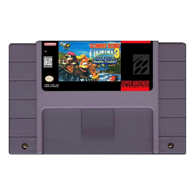 Donkey Kong Country 3: Dixie's Double Trouble Snes R-pr0