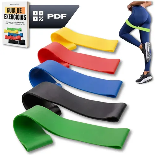 Faixa Elástica Super Band Oxer Médio 25kg Cor Azul | MercadoLivre