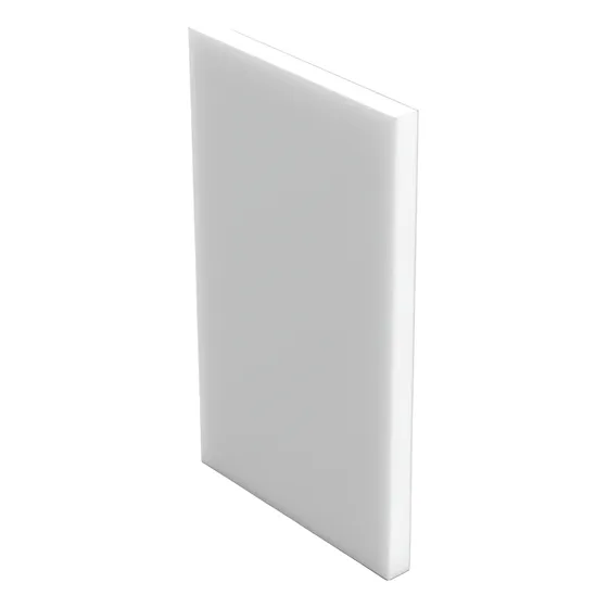 Lamina De Acrílico Blanco Traslúcido De 10 Mm De 122 X 122cm