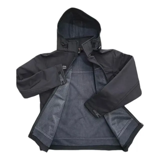 Campera Neoprene Impermeable Hombre Con Logo