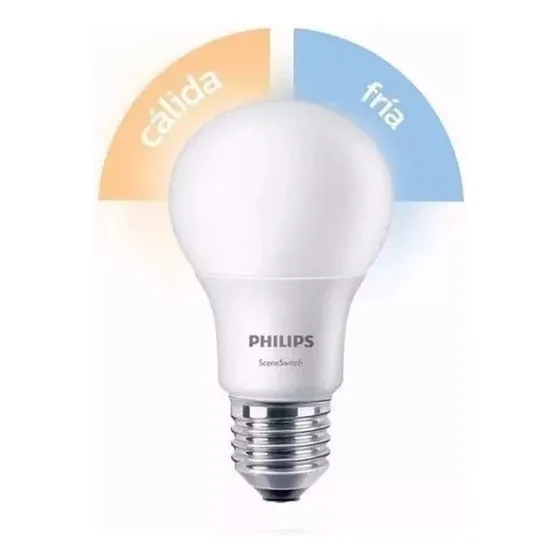 Lampara Led Philips Sceneswitch De Fria A Calida 9w