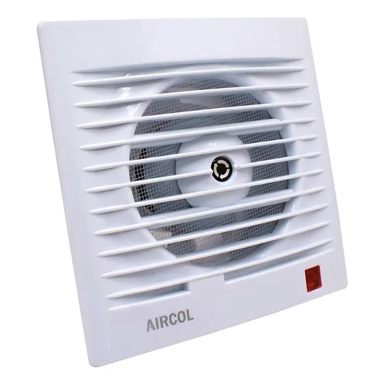 Extractor 100mm De Aire Cocina Bano Aircol Lh-1991 Color Blanco
