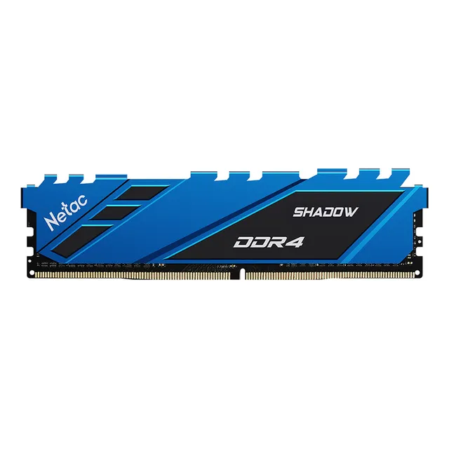 Ram Netac Shadow 8gb Ddr4 3200mhz 288 Pines Udimm Azul 