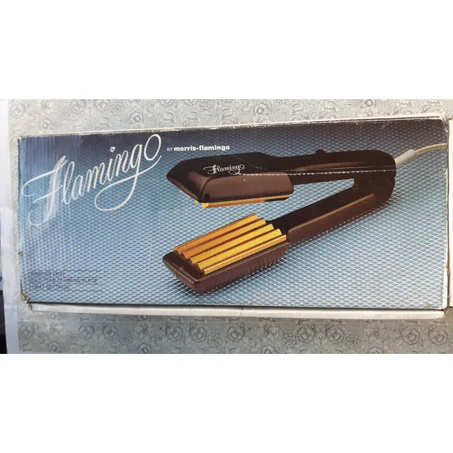 Plancha Rizadora Para El Cabello Marca Flamingo