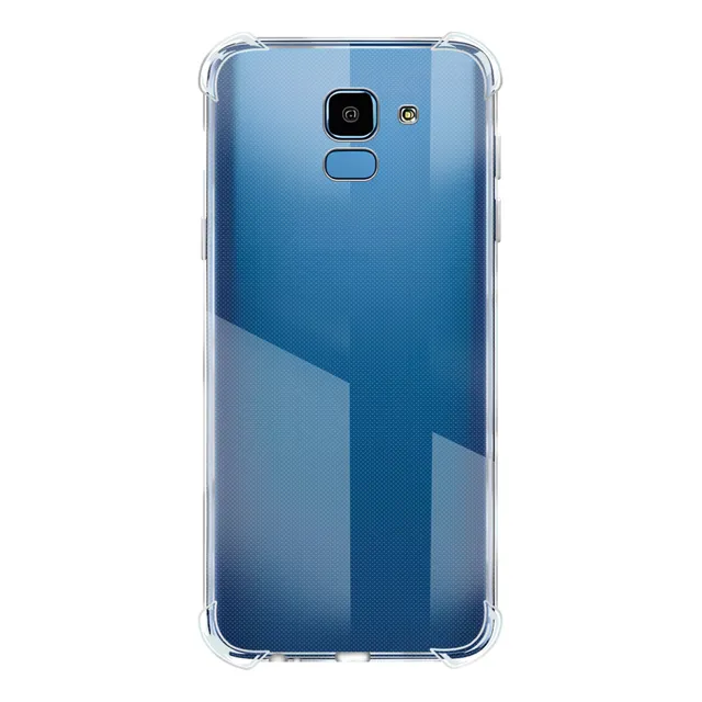 Capa Anti Impacto + 2 Películas Vidro 3d Para Galaxy J6 600