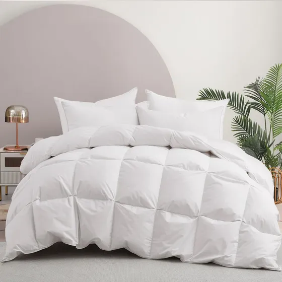 Acolchado Edredon Nordico Pluma-duvet Pelikano Queen 2 1/2