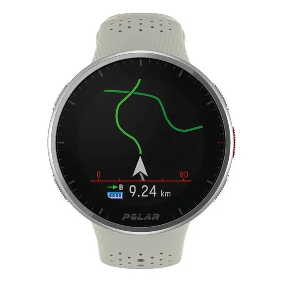 Reloj Running Avanzado Gps Polar Pacer Pro Color de la caja Negro Color de la correa Blanco