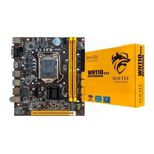 Placa Madre Boetec Wh110 Wifi Ddr4 Lga 1151 Intel 6 Y 7 Gen