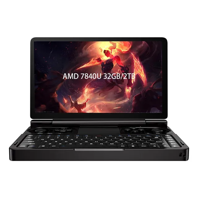 Mini Laptop Consola Goodlife 7'' Touch R7 32ram 2tb Gamepad