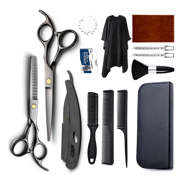 Set Tijera Cortar Pelo Entresacadora Cabelloaccessories
