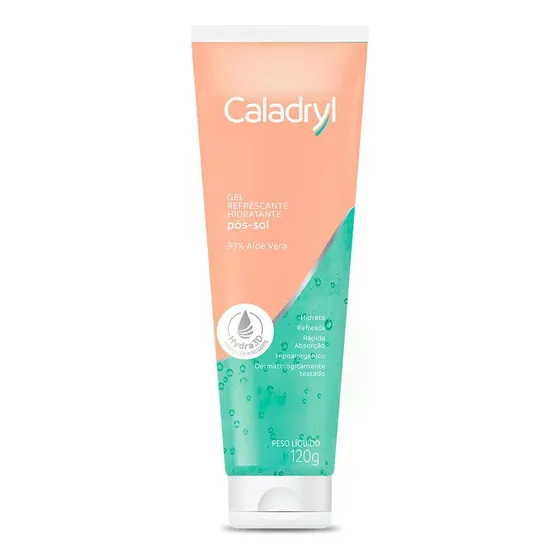 Hidratante Gel Pós-sol Caladryl Acalma Refresca E Hidrata