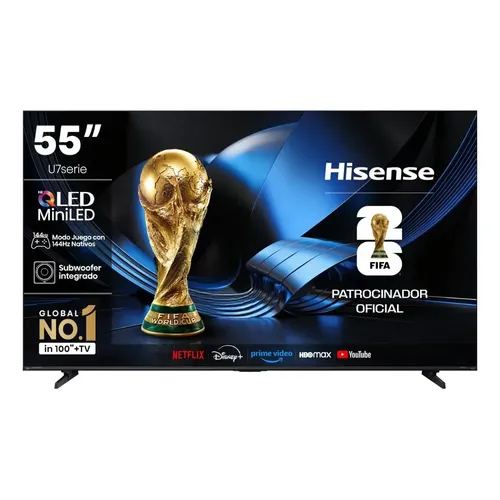 Hisense Smart TV Uhd 4k Qled 50 pulgadas 50q6n Google TV con HDR10