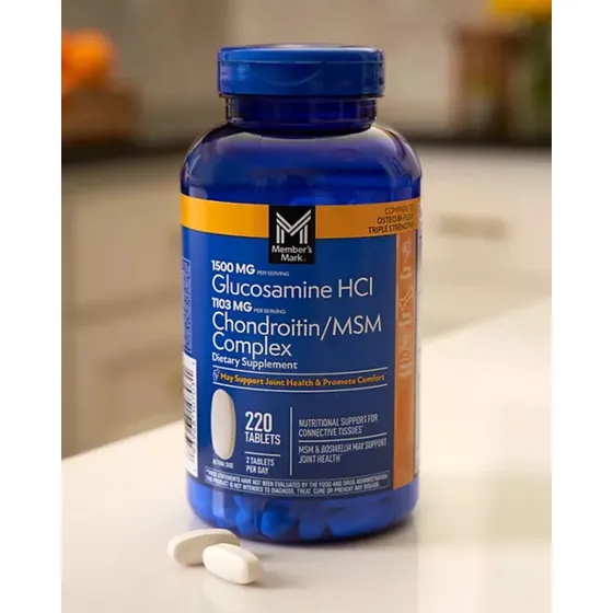 Glucosamine Con Chondroitin Msm Import 220 Tab Glutenfree