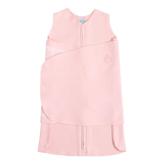 Saco De Dormir Swaddle Algodão Egípcio Mescla Rosa Verão