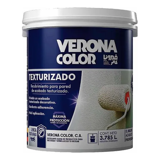 Galon De Texturizado Blanco Verona