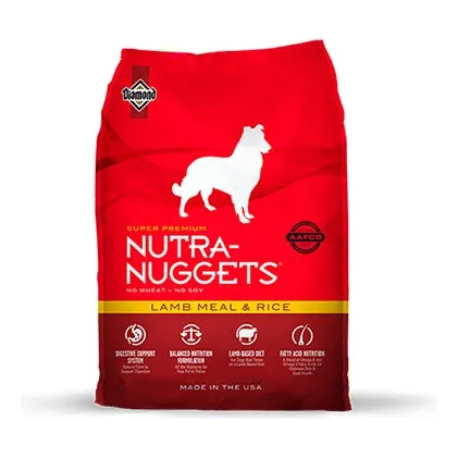 Alimento Nutra Nuggets Cordero 15 Kg