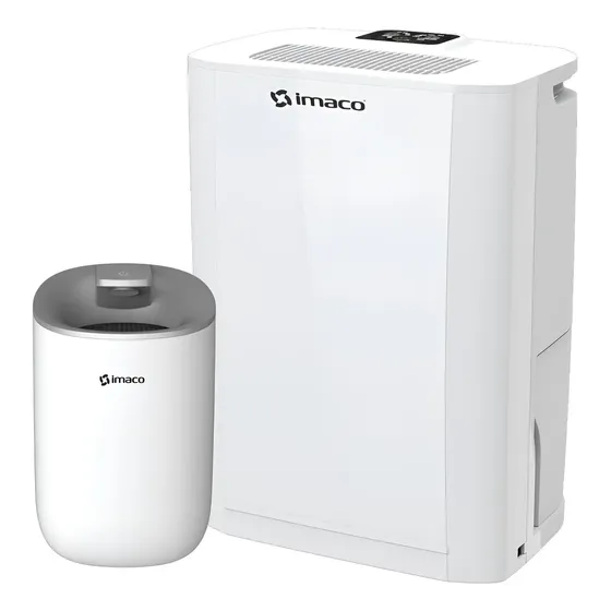 Combo Deshumedecedor 10l + Deshumedecedor De Closet Imaco Blanco | Cuotas sin interés