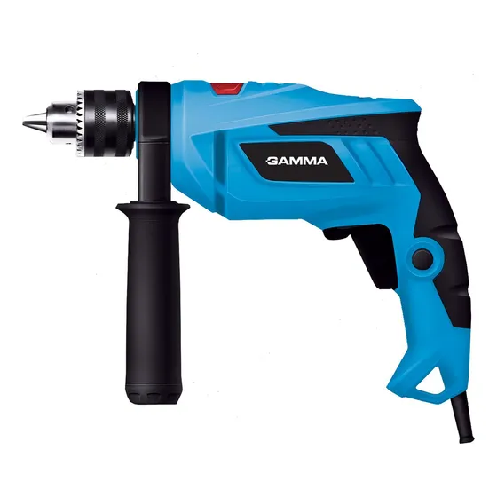 Taladro percutor atornillador eléctrico de 13mm Gamma G1903 710W + accesorio 220V 50Hz