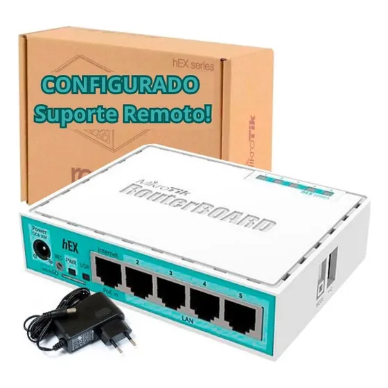 Roteador Mikrotik Rb 750gr3 Load Balance Balanceador Gigabit