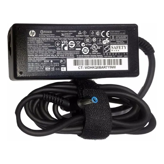 Cargador Hp Pavilion Series 15 19.5v 3.33a 65w Plug Azul