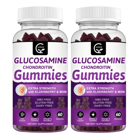 Suplemento Gornvb: Gomitas De Glucosamina Y Condroitina, 60