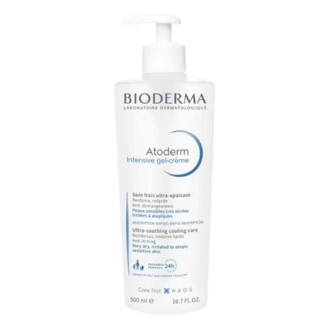 Gel-creme De Hidratação Intensa Atoderm Intensive 500ml Bioderma Sem Fragrância