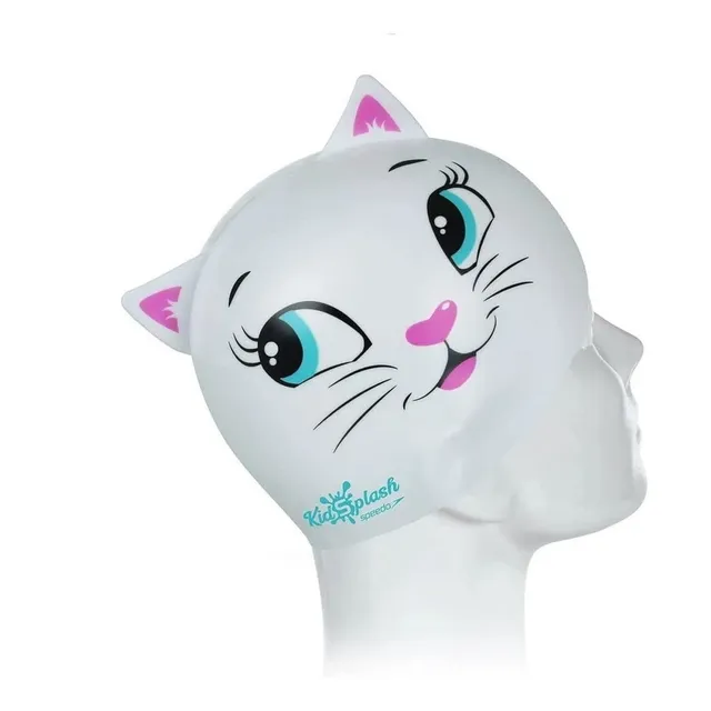 Touca De Natação Gato Da Neve Cat Cap Cor Branco - Speedo Touca De Natação Gato Da Neve Cat Cap Cor Branco - Speedo