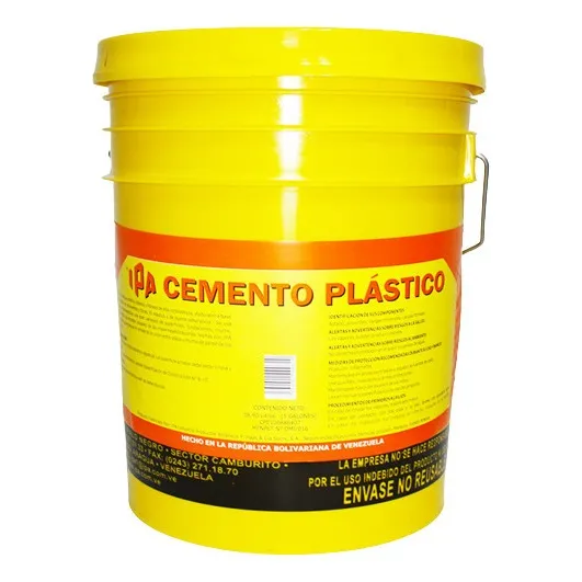 Cemento Plástico Ipa Sellador Impermeabilizante Cuñete 5 Gal