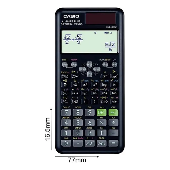 Calculadora Casio Cientifica Fx-991esplus 2da Ed Casiocentro Color Gris ESPLUS