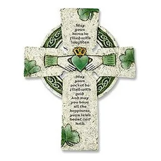 Cruz Irlandesa Con Bendición Tradicional Para Sala De Estar Cruz Irlandesa Con Bendición Tradicional Para Sala De Estar