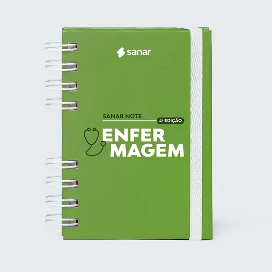 Sanar Note Enfermagem 4a Edição: Sanar Note, De Editora Sanar Saúde. 4, Vol. 1. Editorial Sanar Saúde, Capa Dura, Edição 4° Edição Em Português, 2024